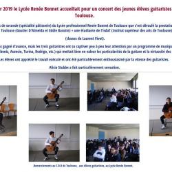 Article Newsletter Février 2019 Toulouse Guitare