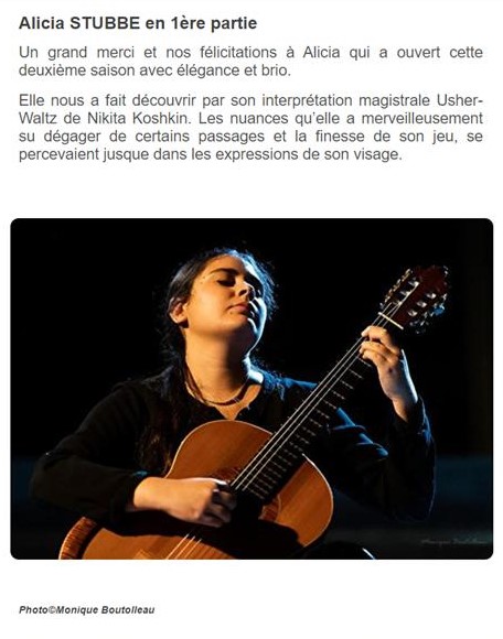 Newsletter octobre 2019 Toulouse guitare
